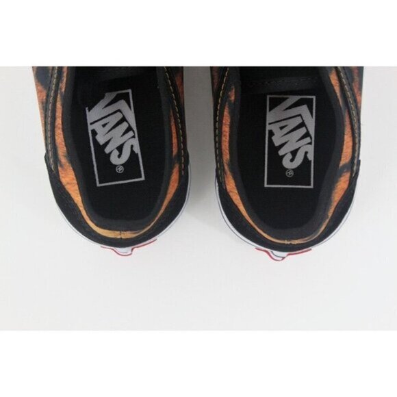 Vans Women Shoes Eco Theory Old Skool Tapered Skate Canvas Suede Black Sz 7.5 - Picture 5 of 15